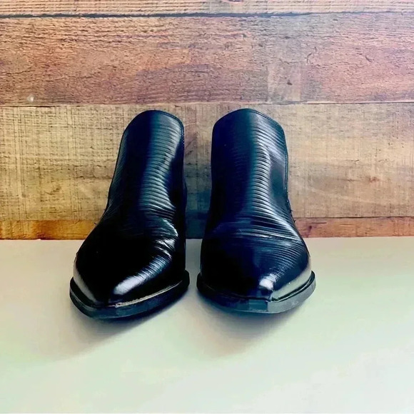 Bronx Leather Pointed Ankle Boots - Picture 3 of 10